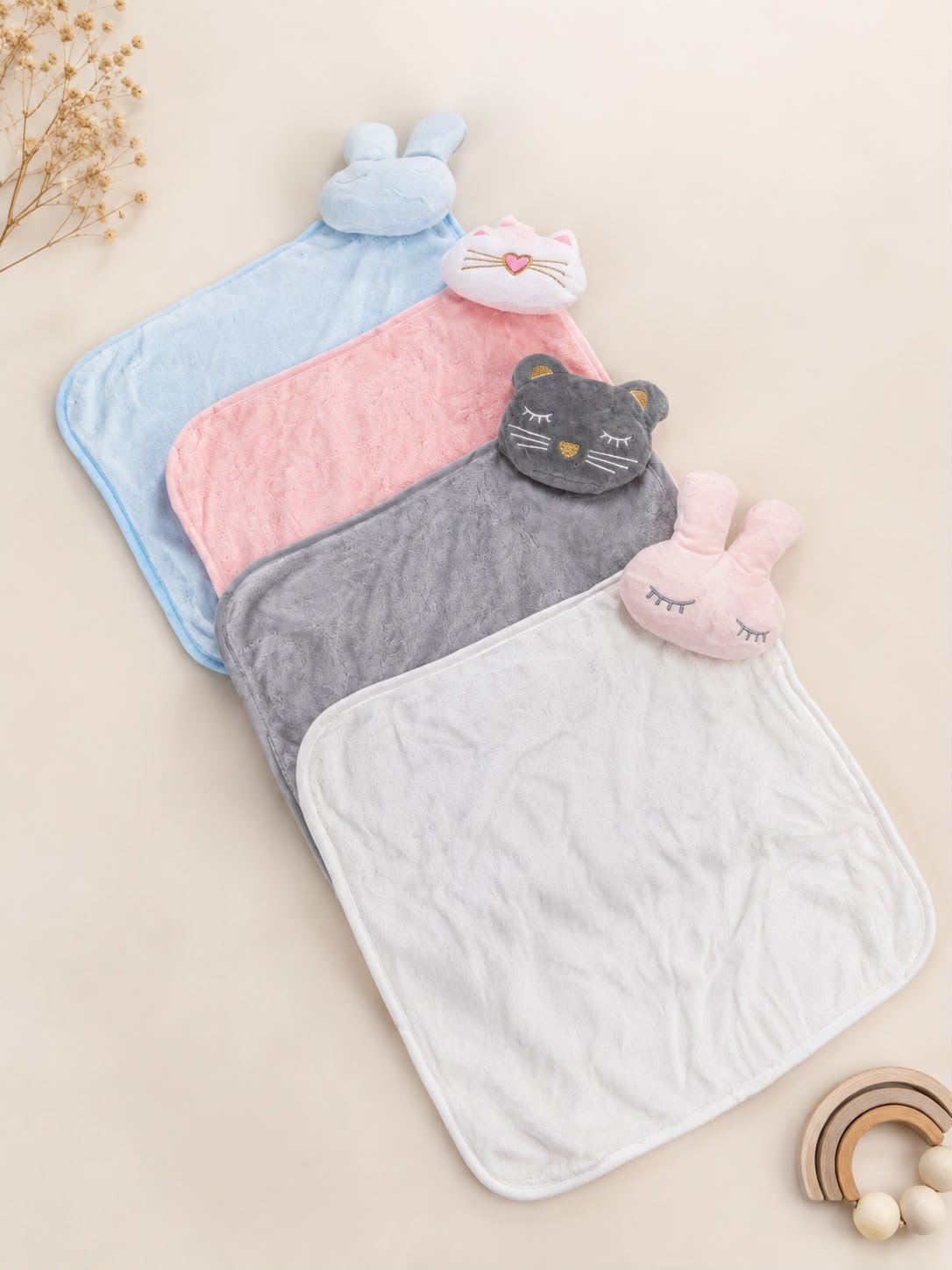 Toallita suave para bebés con detalle