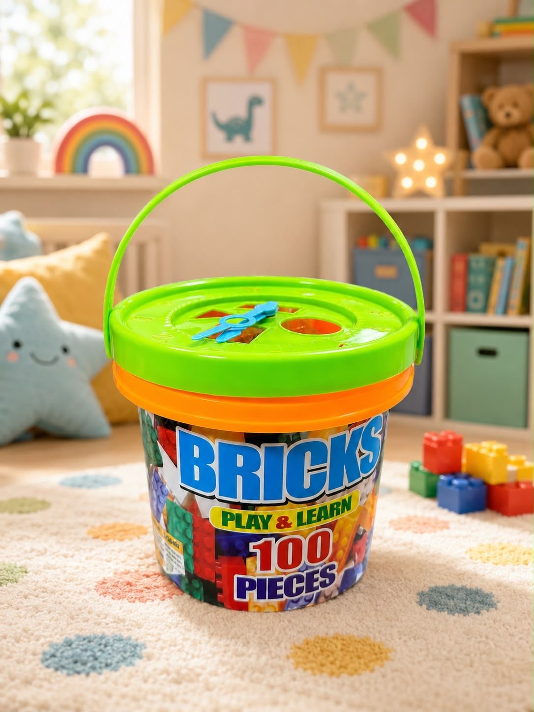 Balde de bloques “bricks”