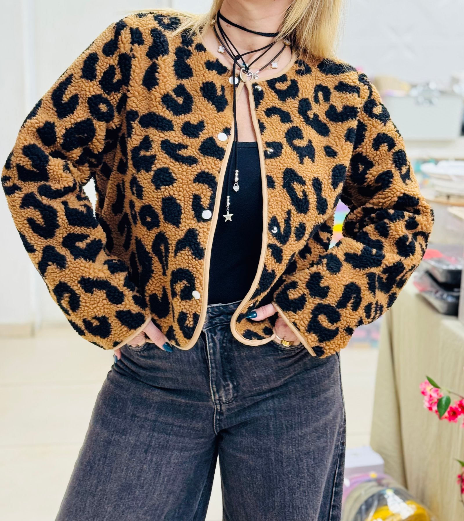 Saco animal print