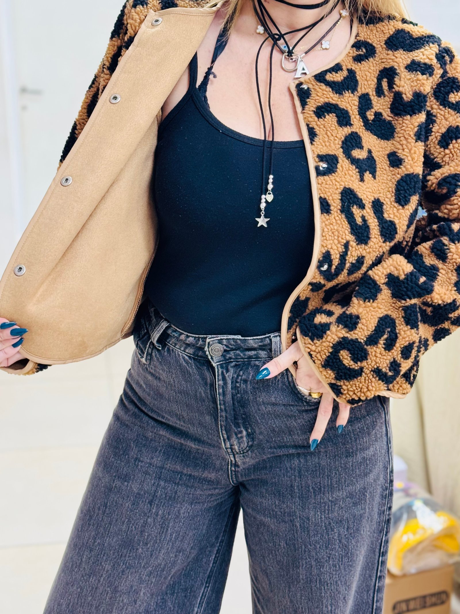 Saco animal print