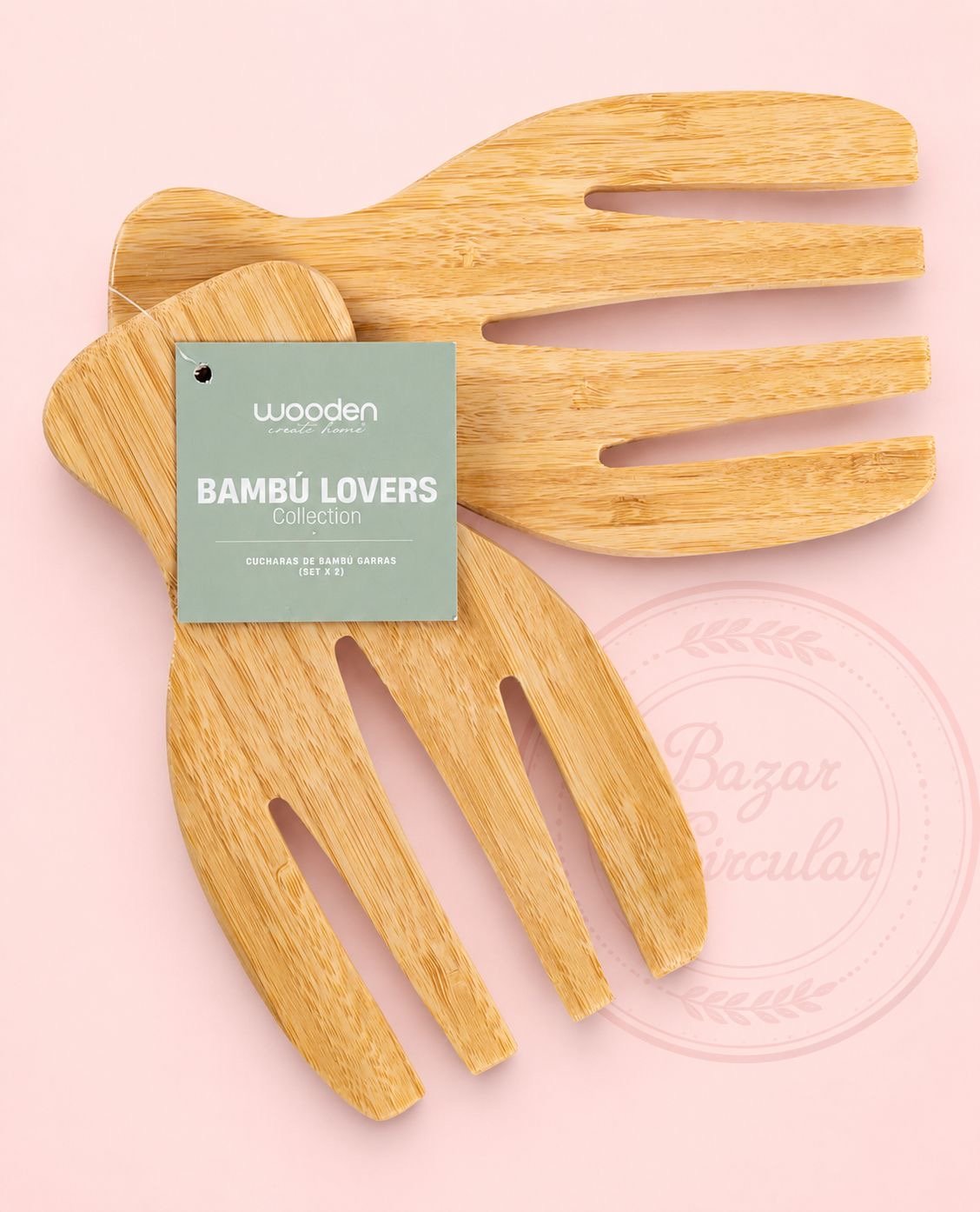 Set de garras de bambú