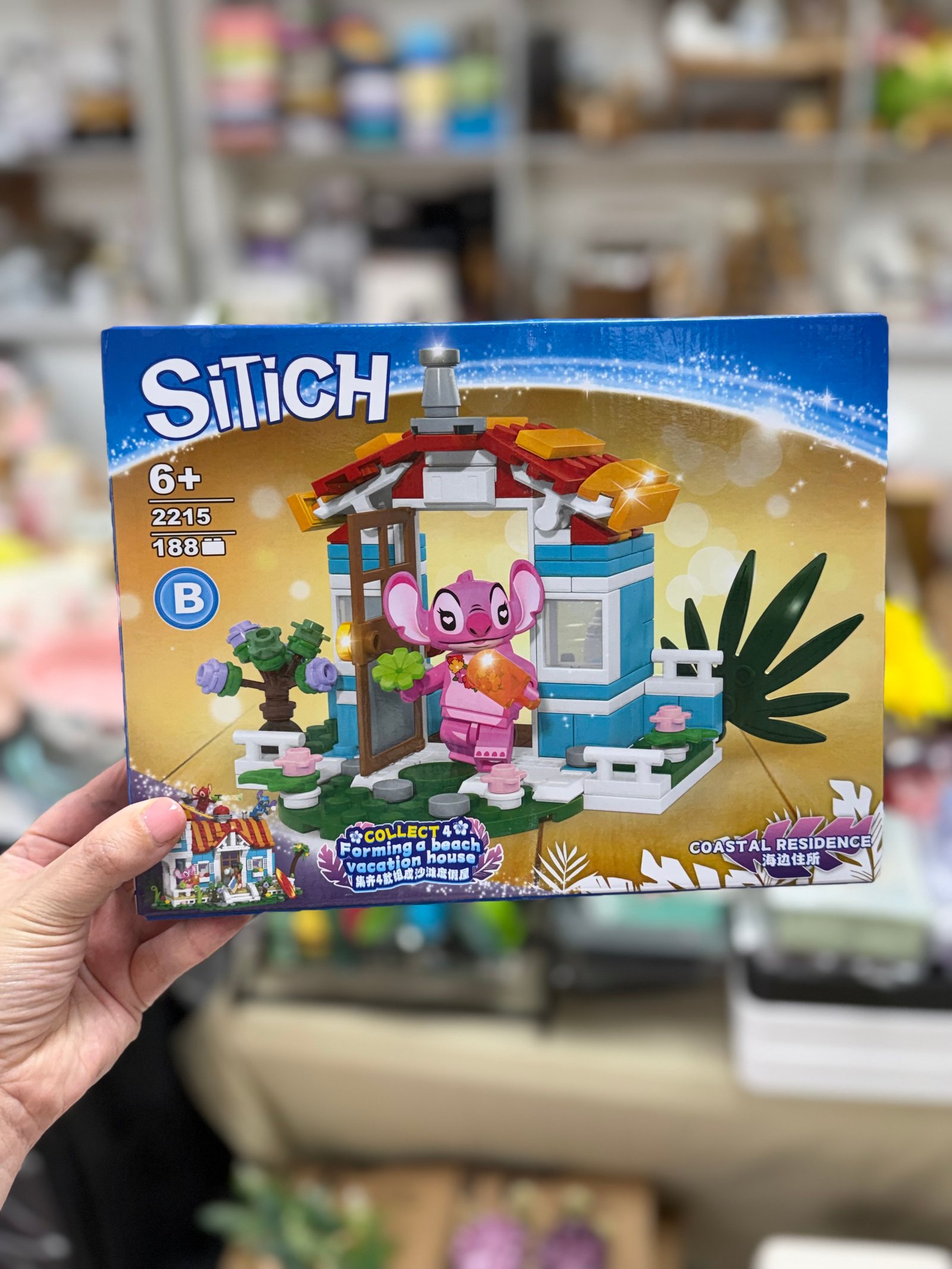 Bloques para armar de Stitch