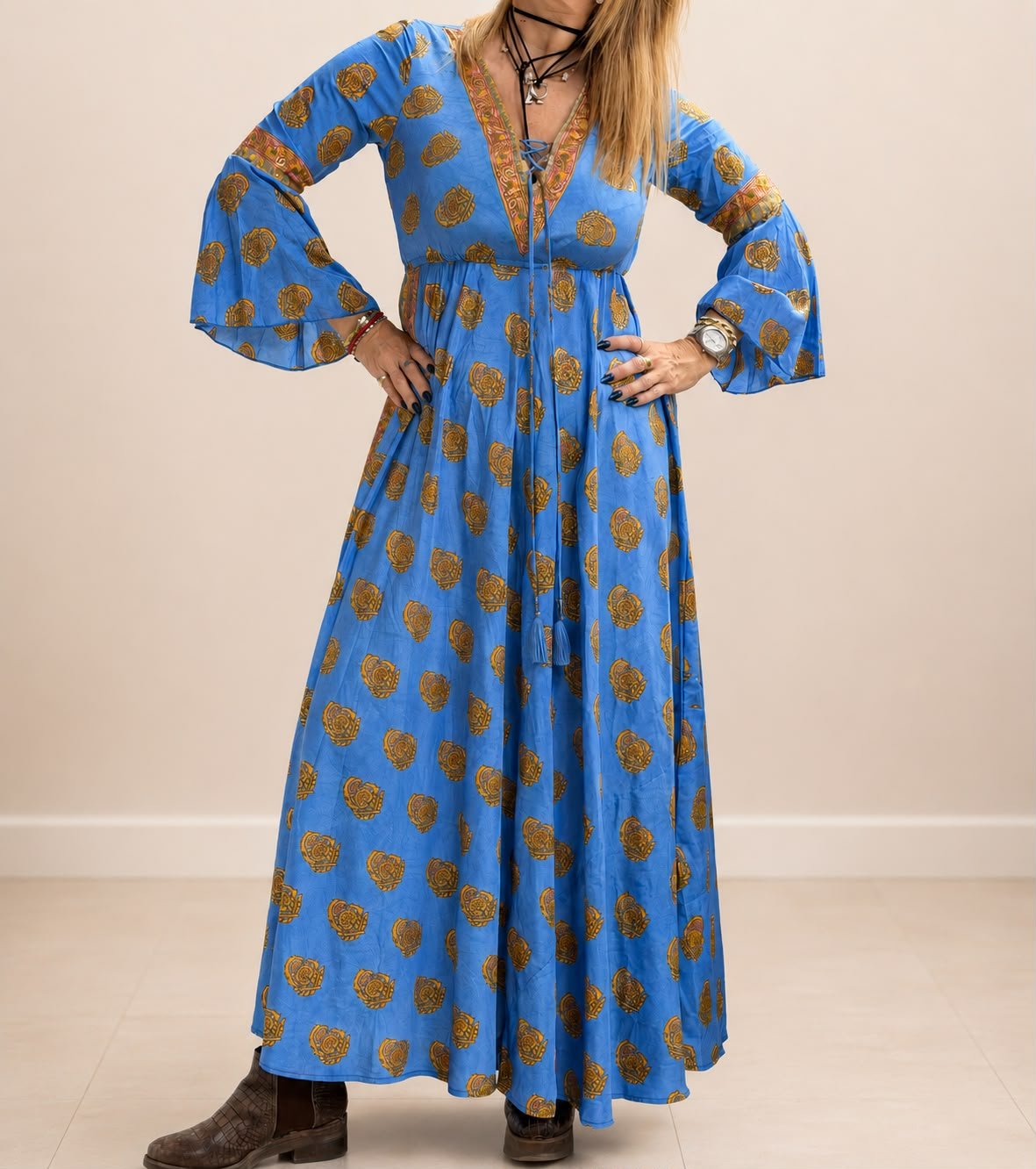 VESTIDO BOHO CHIC