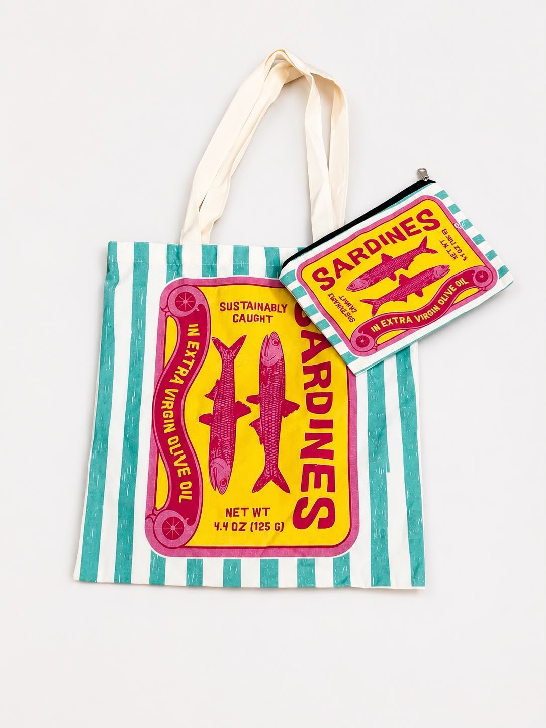 BOLSO DE LONA Y NECESER